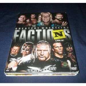 WWE: Greatest Wrestling Factions (DVD, 2014, 3-Disc Set)